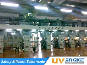 UV Curing System for Sotech Rotogravure Press